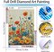 Wild Flowers Diamond Art Painting for Adults,Diamond Art Kits,5D Diamond Painting for Adults,Gem Art Kits for Gift Home Decor